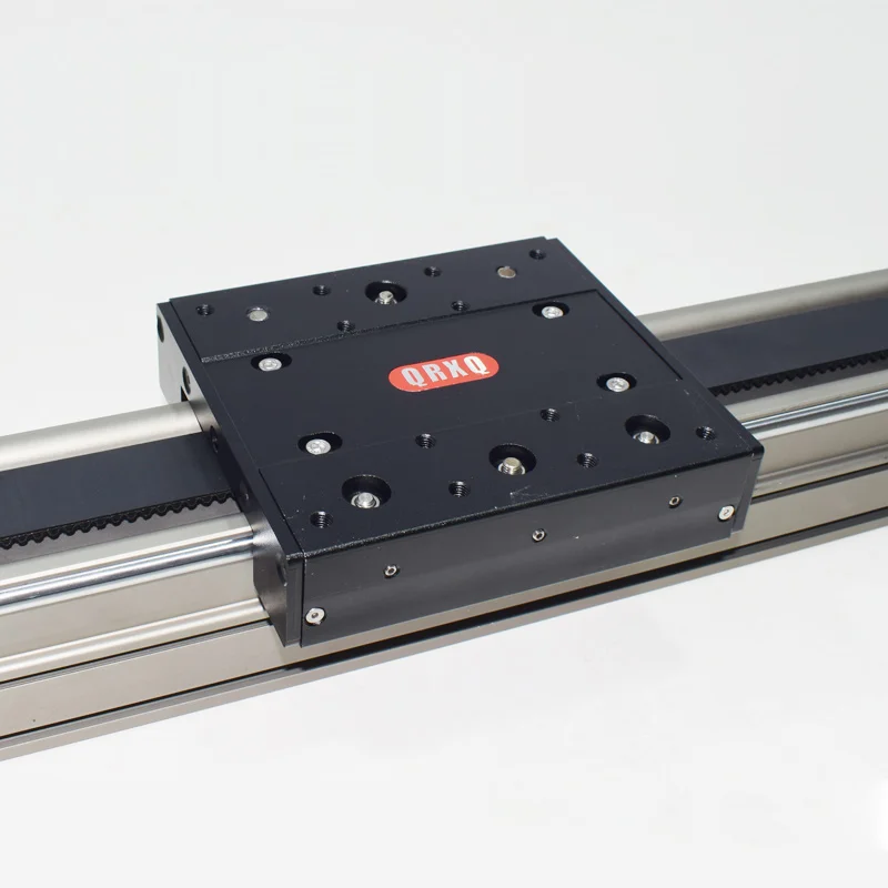Free Shipping Heavy duty synchronous belt linear module slideway with motor XY two axis for laser cutting