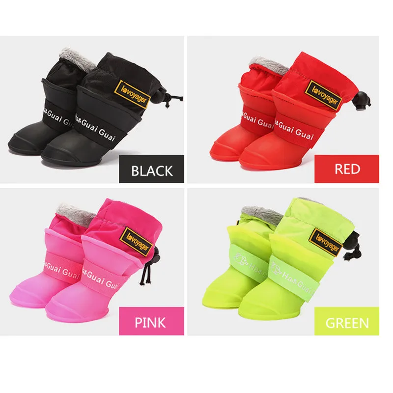 Непромокаемые сапоги для маленьких и средних собак Водонепроницаемая Обувь
