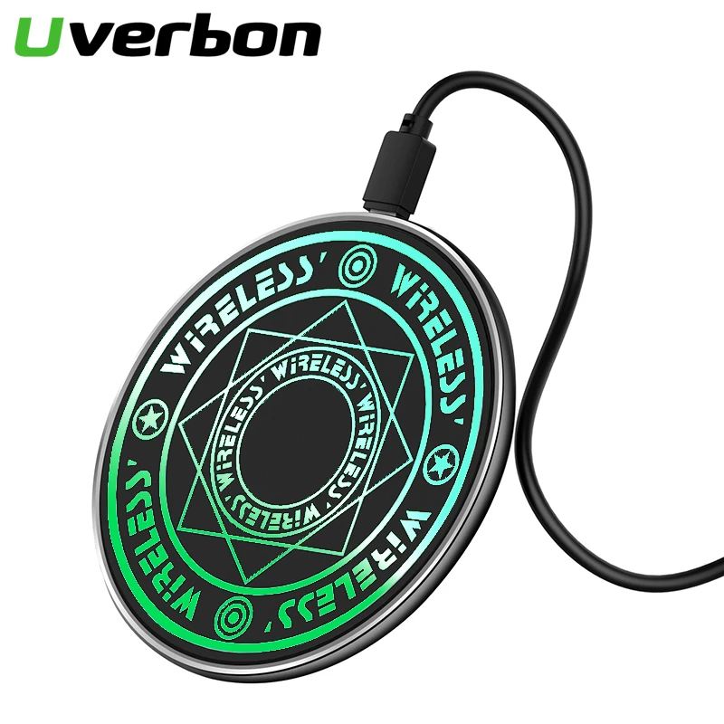 

10W Qi Wireless Charger For iPhone X XR XS Max 8 USB wireless Charging Phone Qi Charger Wireless Pad For Samsung Xiaomi Huawei