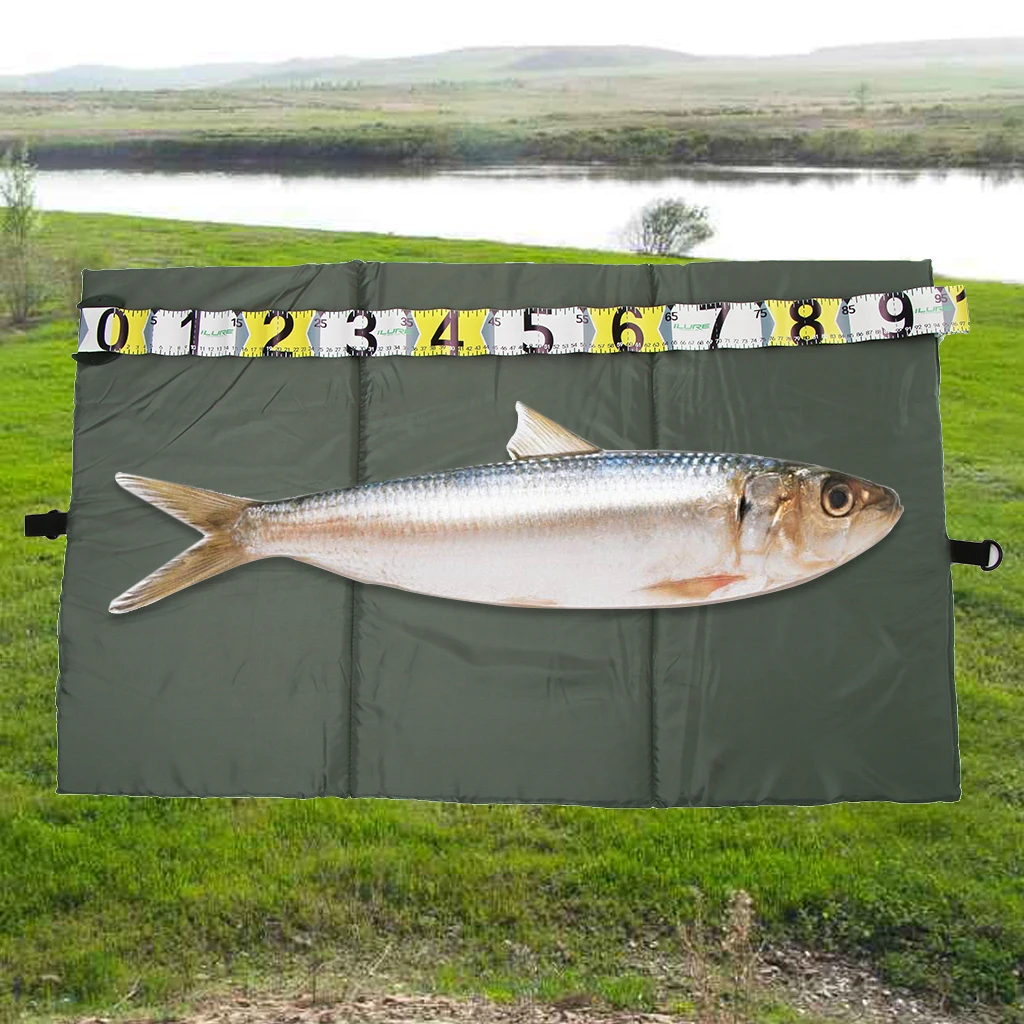 

Landing Unhooking Mat Pad with Fold Over Straps Carp Fishing Tackle Cushion Ultra Lightweight Carp Fishing 37 x 18”
