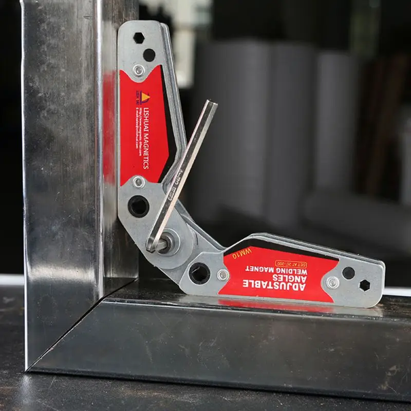 Adjustable Magnets Welding Locator Magnetic Holder Welding Fixture Corner Clamp