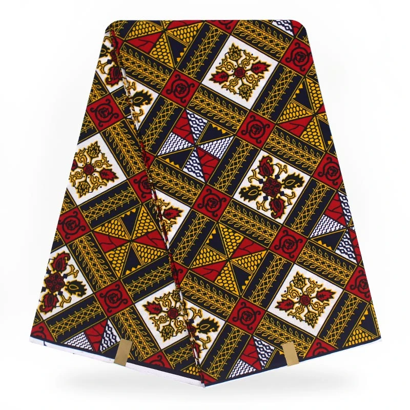 Лучшее качество настоящий голландский настоящий воск африканская набивная ткань хлопок африканская нигерийская кружевная ткань ASO EBI - Цвет: as picture