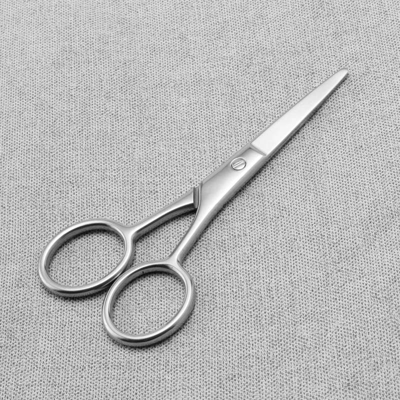 

Stainless Steel Manicure Scissors Cutter Eyebrow Scissor Eyebrow Trimmer Eyebrow Eyelashes Nose Hair Scissor Nail Makeup