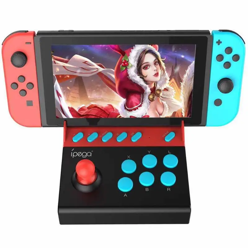 IPega PG-9136 ABS джойстик для Nintend-Switch консоль single Rocker игрового контроллера геймпад для Марио серии для улицей Fighter2