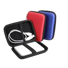 1 шт. портативный чехол для переноски жесткого диска из ЭВА и нейлона, сумка для жесткого диска/банка питания/кабеля/наушников, сумки для внешнего хранения жесткого диска