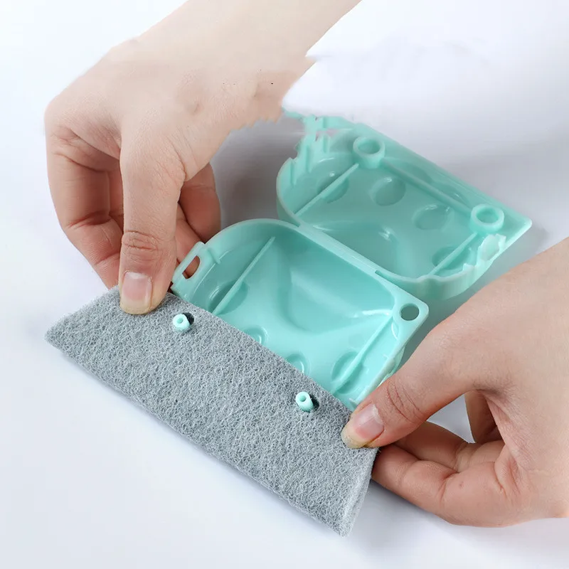 Window Ditch Cleaning Brush Gap Window Ditch Trench Brush Household Window Ditch Bristles Cleaning Tool Kitchen