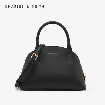 

CHARLES＆KEITH New Arrival for Winter 2020CK2-50671052Women's Fashion Simple Style Handbag Solid Color Shoulder Bag Shell Bag