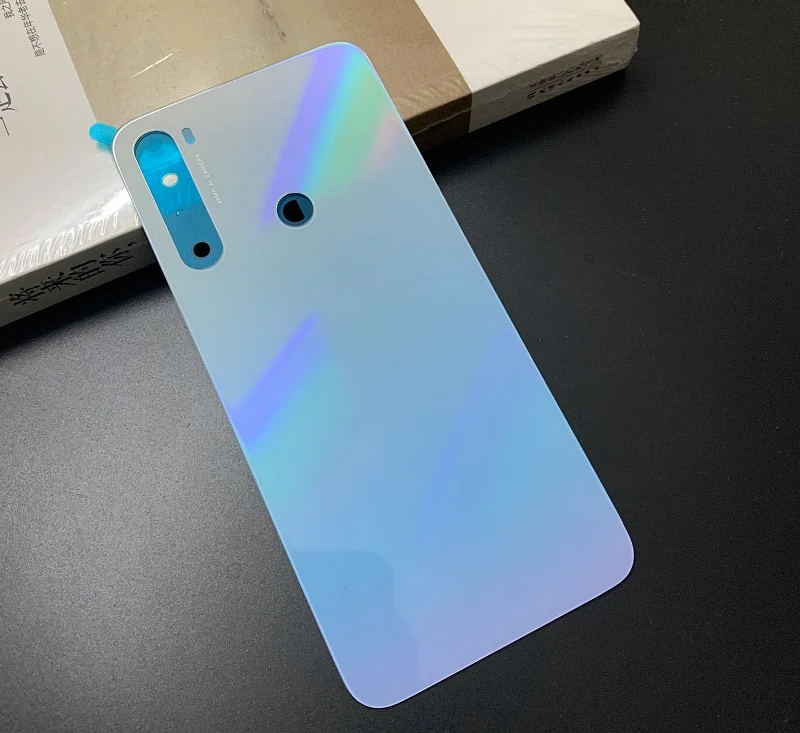 Чехол для Xiaomi Redmi Note 8 стеклянная задняя крышка батарейного отсека сзади Корпус дверь задняя крышка батарейного отсека Ремонт запасных Запчасти+ 3 М клей