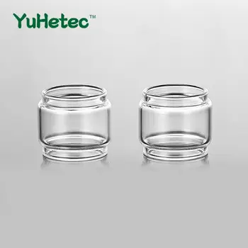 

2pcs YUHETEC Replacement Fatboy Glass Tank for OBS crius 2 Dual Coil RTA / OBS crius 2 single Coil Engine 2 II fatboy tube