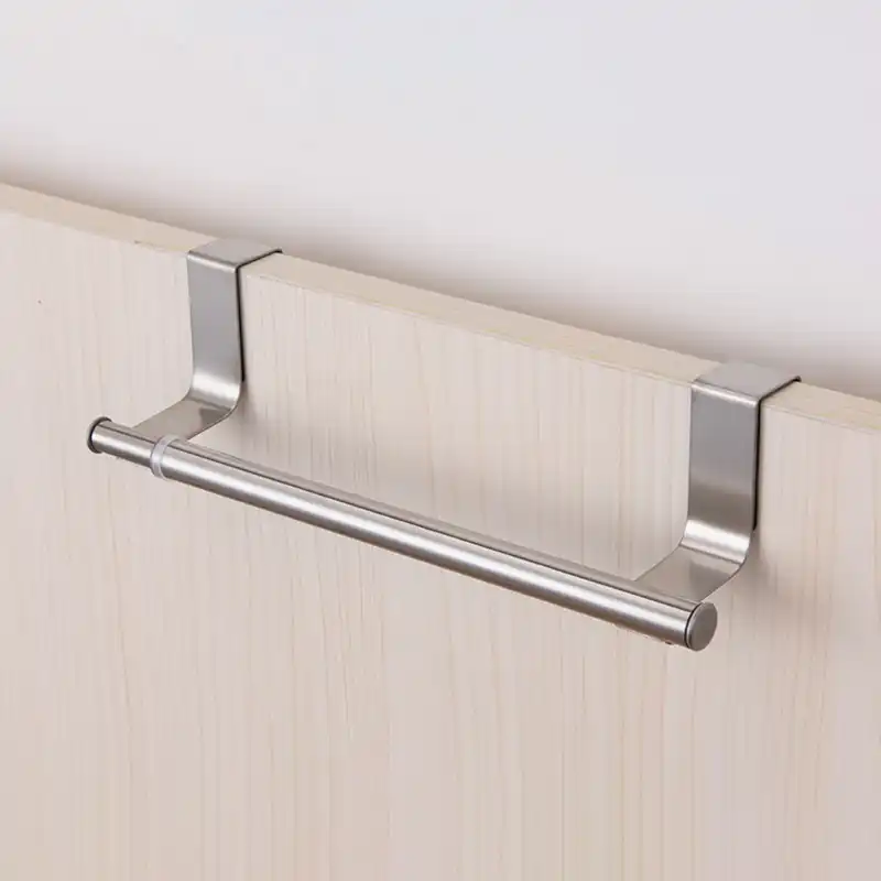 Chrome Towel Racks On Bathroom Door Towel Rack Guest Bathroom Bathroom Pictures