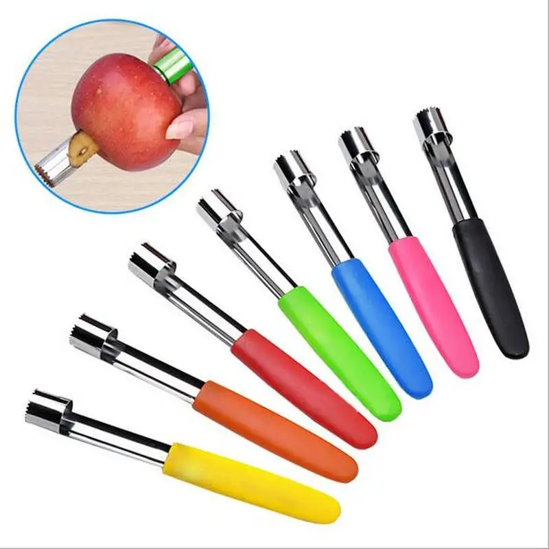 

180mm(7'') Corer Pitter Pear Bell Seed Remover pepper Twist Fruit Core Remove Pit Kitchen Tool Gadget Stoner Easy