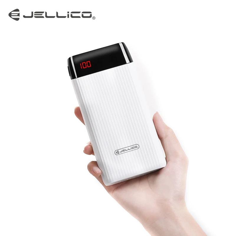 

Jellico Power Bank 20000mAh USB Type C PD Fast Charging For iPhone 11 Pro X for Samsung S9 For Xiaomi Huawei Mobile Power Bank