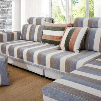 

Chenille Sofa Covers for Living Room Solid Sectional Sofa Cover Jacquard Couch Cover Home Decor Fundas Sofa Slipover Top Quality