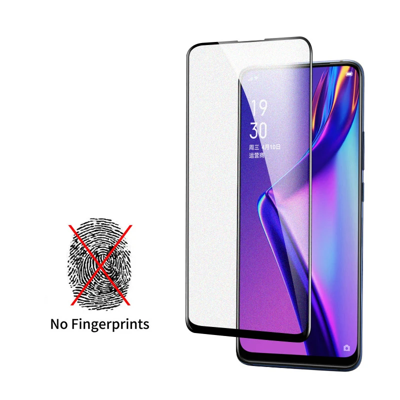 2.5D против отпечатков пальцев матовое закаленное стекло для Samsung P30 lite матовый