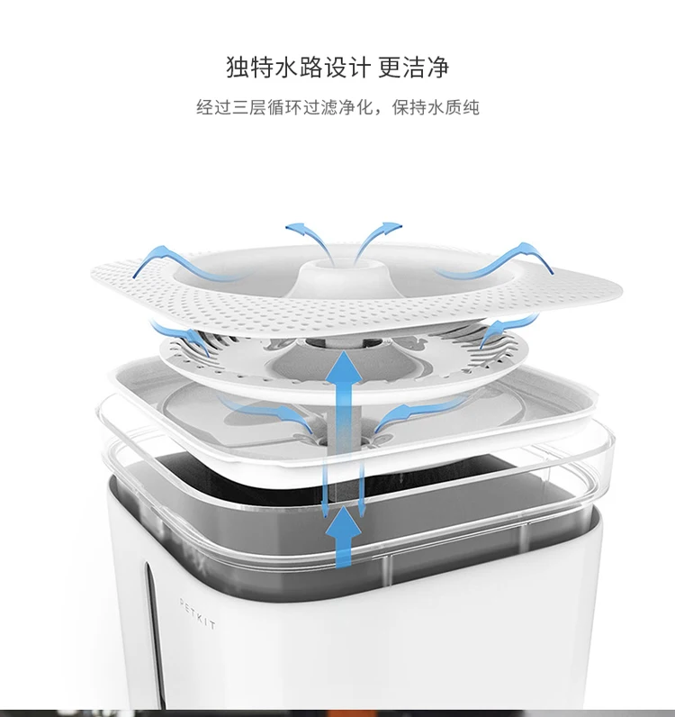 Xiao Pei Pet Smart Water Dispenser Second Generation Automatic Cycle Cat Dog Heating Filter Live Water Mute Cat Water