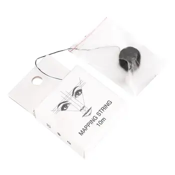 

10Mx2 Microblading Mapping String Pre-Inked Eyebrow Marker thread Tattoo Brows Point Line Tool Eyebrow Pencil Marking Line