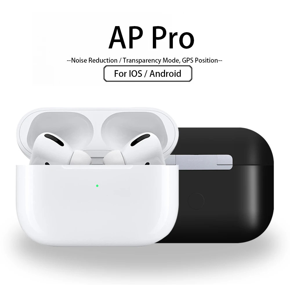 

AP Pro TWS Wireless Earphone Airpoding Air 3 Pro 1:1 Copy Transparency Mode GPS Location Name Changed Not W1 H1 Chip i100000 TWS