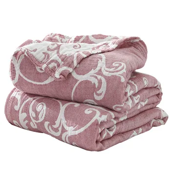 

Cotton Gauze Home Towel Blanket Bed Sofa Rest Cover Quilt Bedspread Kids School Bedding TV Blankets