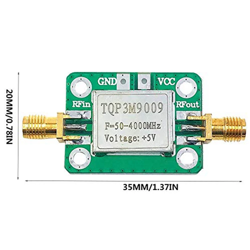 Высокая линейность RF широкополосный малошумный усилитель TQP3M9009