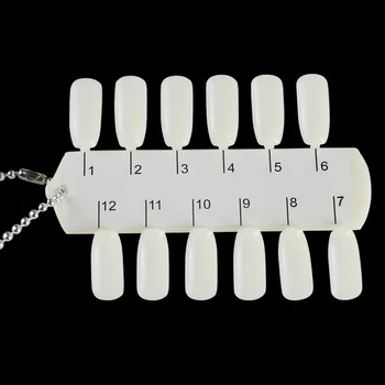 

2pcs Nail Art Showing Shelf 24 Colors Nail Display Card Gel Polish Color Chart Manicure Practice False Nail Tips Tools