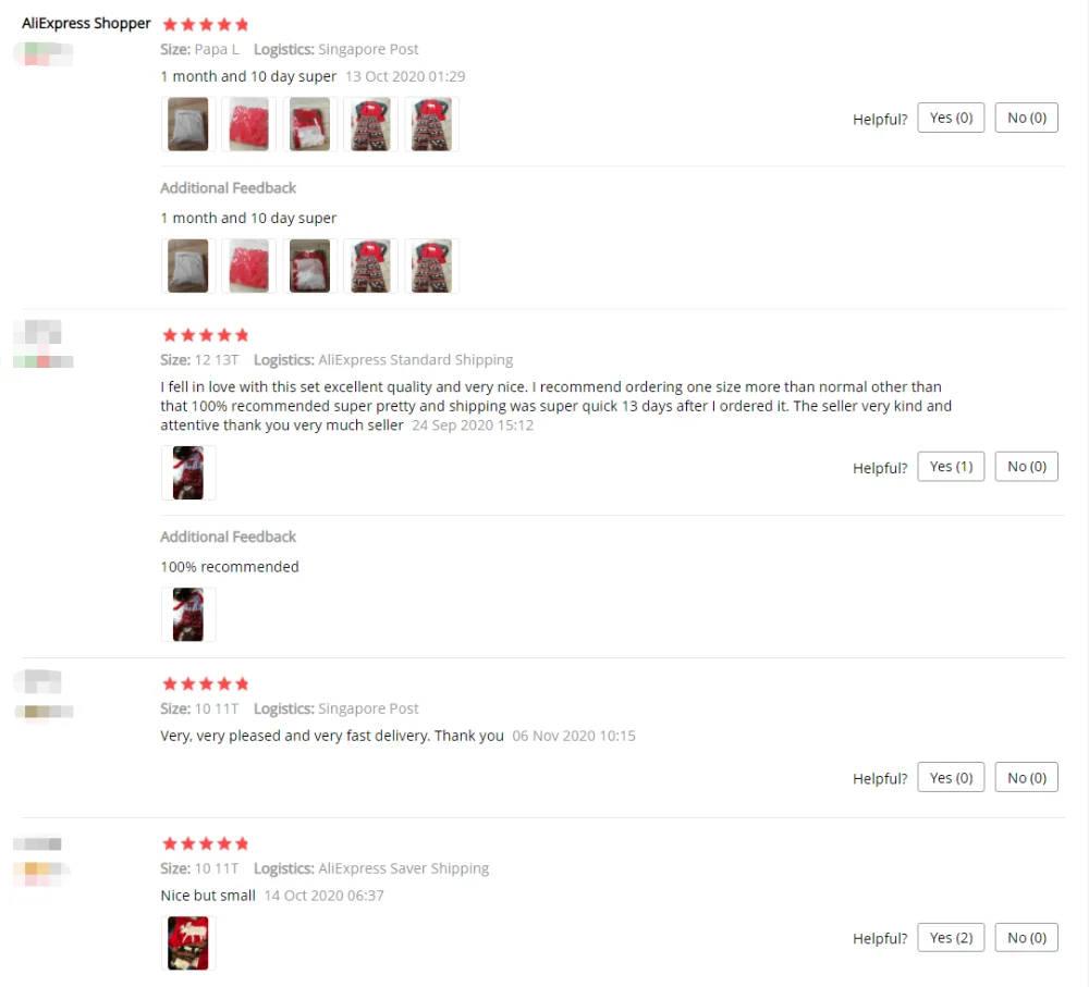 小鹿亲子装反馈