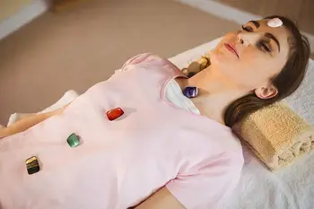 

Yoga Chakra Irregular Reiki Healing Crystals Stone Polished Individual Stones Comfortable Gemstone chakra kit Balancing stone