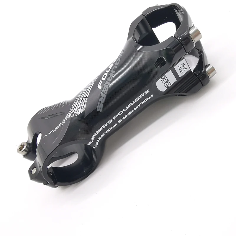 

FOURIERS SM-RA002 Bicycle Stem 90mm MTB Bike Extremely lightweight Stem +/-6 Degree 31.8mm x 28.6mm Black