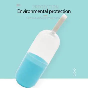 

Creative Capsule Face Mask Storage Case Silicona Protable Mask Storage Box Kids Adults Anti Dust Waterproof Organizer 3PCS Drop