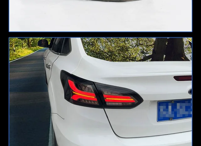 Akd Car Styling For Ford Focus Taillights Sedan 2015 2016 2017 2018 Led  Tail Lamp Rear Trunk Lamp Cover Drl+signal+brake+reverse Tail Light  Assembly AliExpress