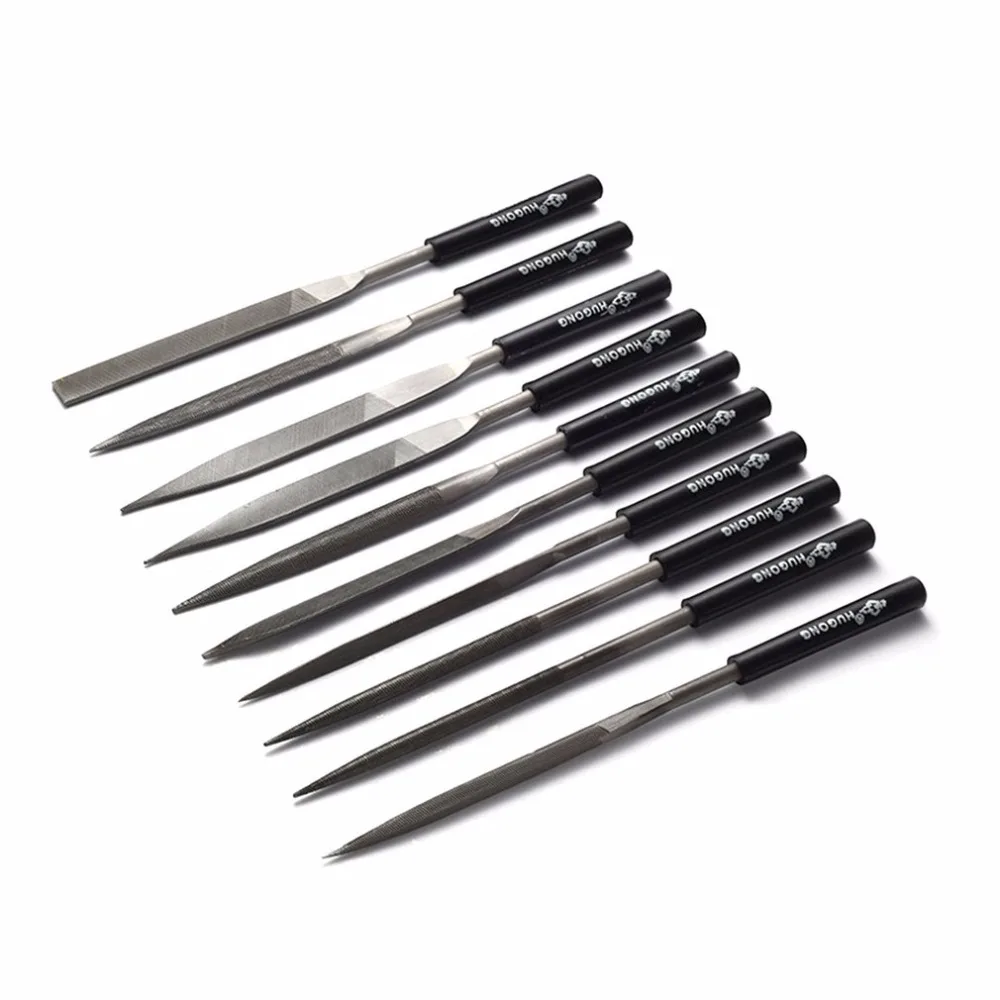 

10 PCS Wood Rasp Files Needle T12 Mini File Set Carving Tools Metal Filing Tool Woodworking DIY Hobby Hand Tool