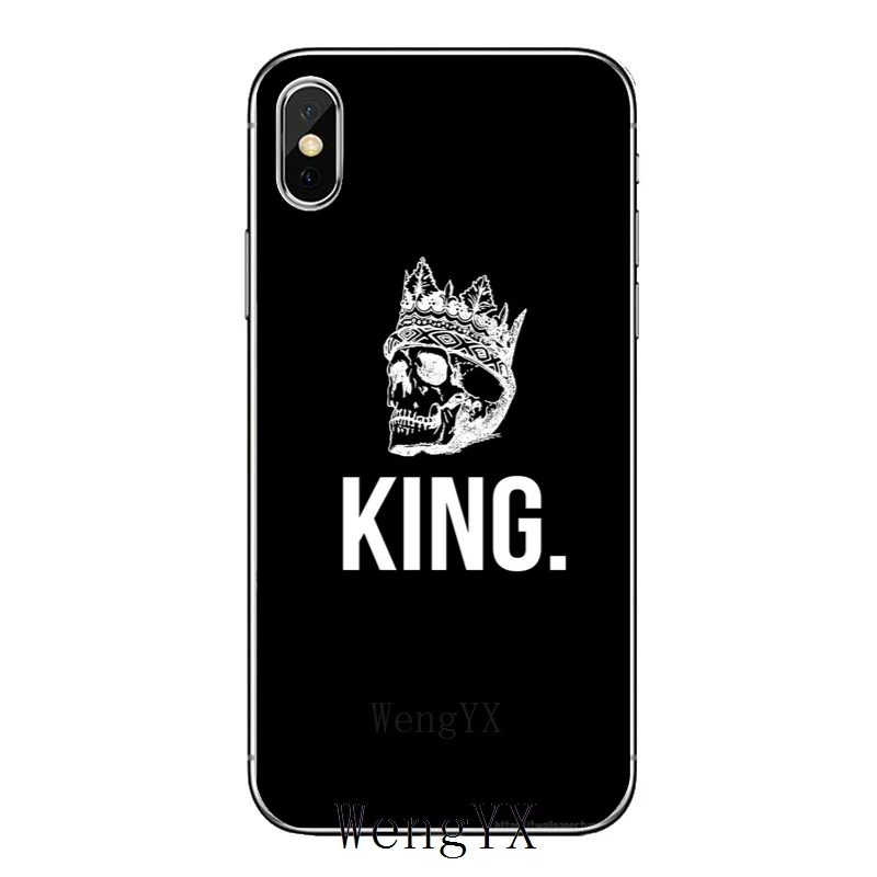 King and queen пара bff для samsung Galaxy A10 A30 A40 A50 A60 A70 xiaomi mi 9 redmi note 7 для huawei p30 lite pro Чехол