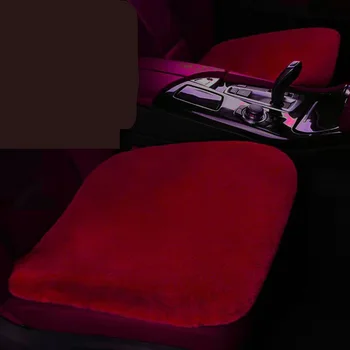 

Wool Car Cushion Premium Sheepskin Car Seat Cushion Cover Soft Universal Portable