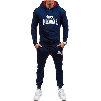 

New Fashion Men Set Hoodies+Pants Sets Male Tracksuit Men's Casual Slim Fit Sportswear Male Brand Sweat Shirts Clothing