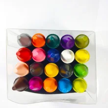 Прямые продажи с фабрики, специальные безопасные нетоксичные цветные мелки для детей, 20 цветов