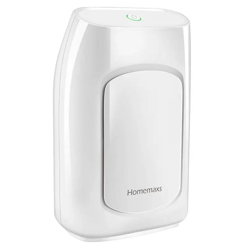 HOMEMAXS 700ml Compact Dehumidifier Mini Air Dryer Damp Remover with Auto Shut Off for Bedroom Base - 4000031545558