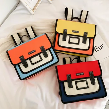 

Children's Schoolbag New Season Elementary School Student Mochila Infantil Trend Personality 2D Kindergarten Backpack 3D Plecaki