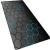 Mairuige Gaming Large Blue Grid Mouse Pad Rubber Non-slip Gamer Computer Mats with Lockedge Carpet for Keyboard Desk Mat Mause ► Photo 2/6