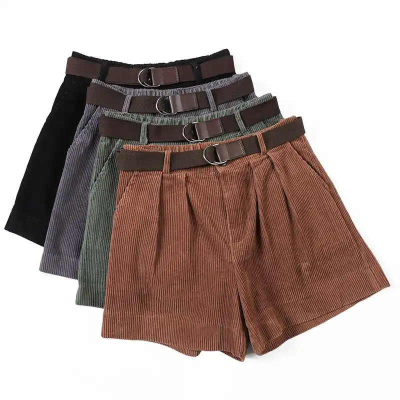 vintage corduroy shorts womens
