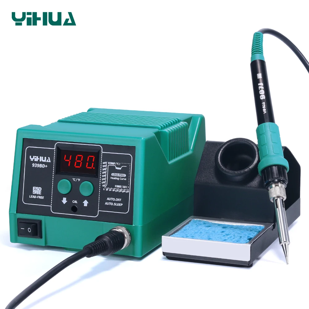 YIHUA 938BD+ Lead Free Soldering Station ESD Safe Intelligent Soldering