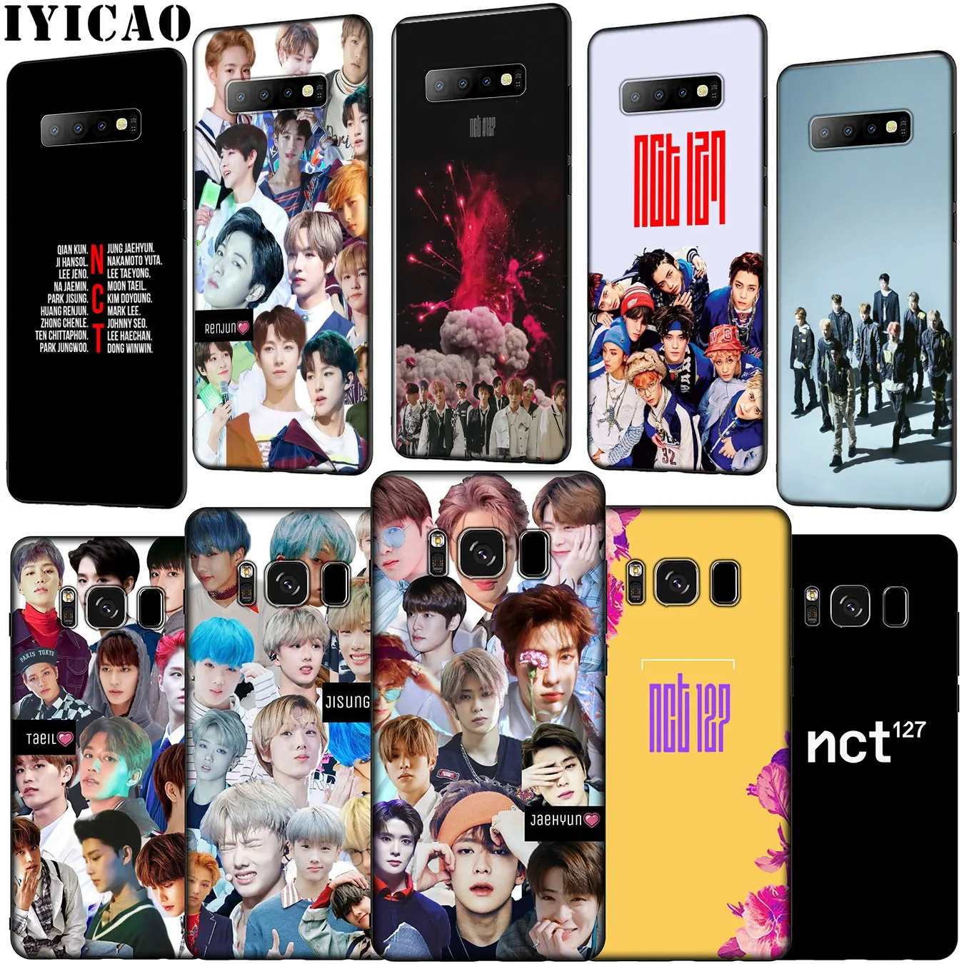 IYICAO NCT 127 U DREAM KPOP Мягкий силиконовый чехол для телефона Samsung Galaxy S20 Ultra S10 Lite S9 S8 Plus S6 S7