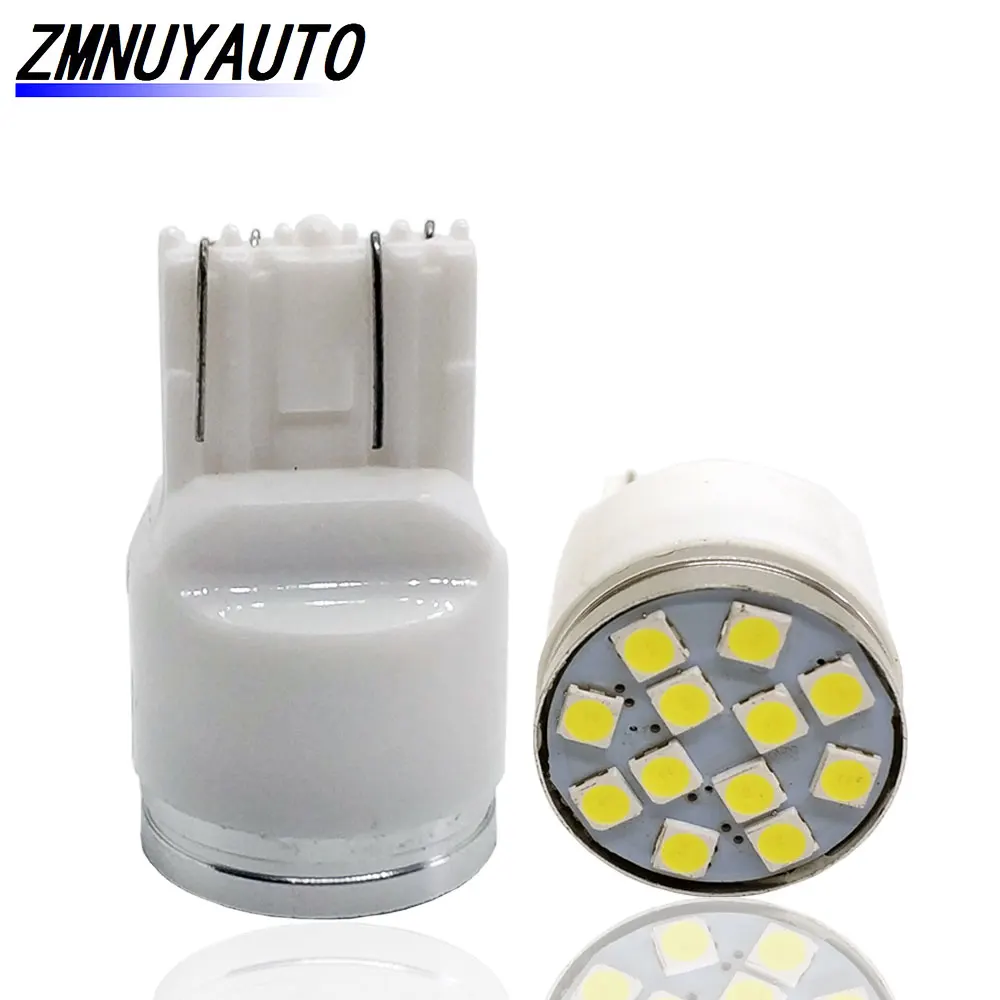 2 шт. T20 WY21W W21W светодиодный W21/5 Вт 7440 7443 лампы 12SMD 3030 Автомобильный сигнал поворота