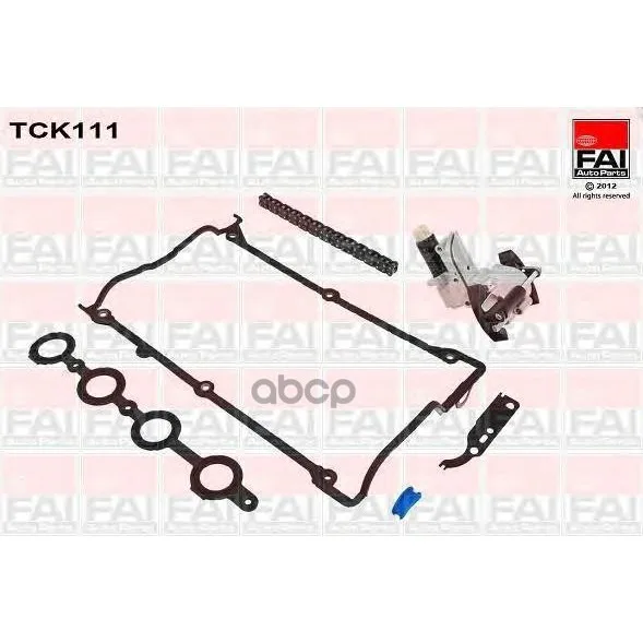 Комплект Цепи Грм Vw Golf Mk Iv(1j1) 1.8 08/97-06/05(Agn)( Натяжитель С Электронным Блоком Управления) FAI арт. TCK111