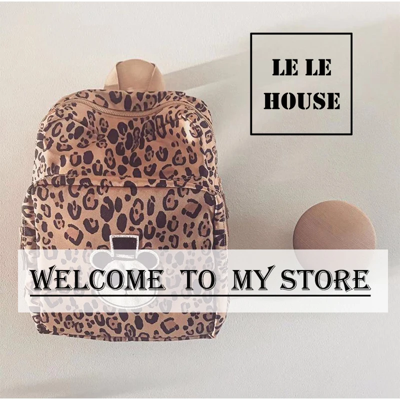 

LELE HOUSE-MR Panda Backpack Beige