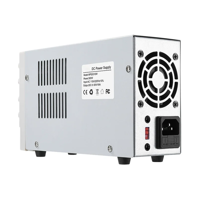 NPS3010W 110 V/220 V Цифровой Регулируемый источник питания постоянного тока 0-30V 0-10A 300W Регулируемый лабораторный импульсный источник питания