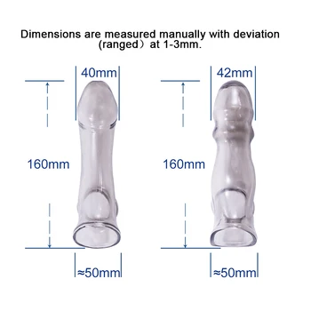 ManNuo Reusable Condoms For Men Penis Enlargement Extender Sleeve Soft Penis Cock Rings Sex Toys Adult Sex Products Sex Shop 88 2