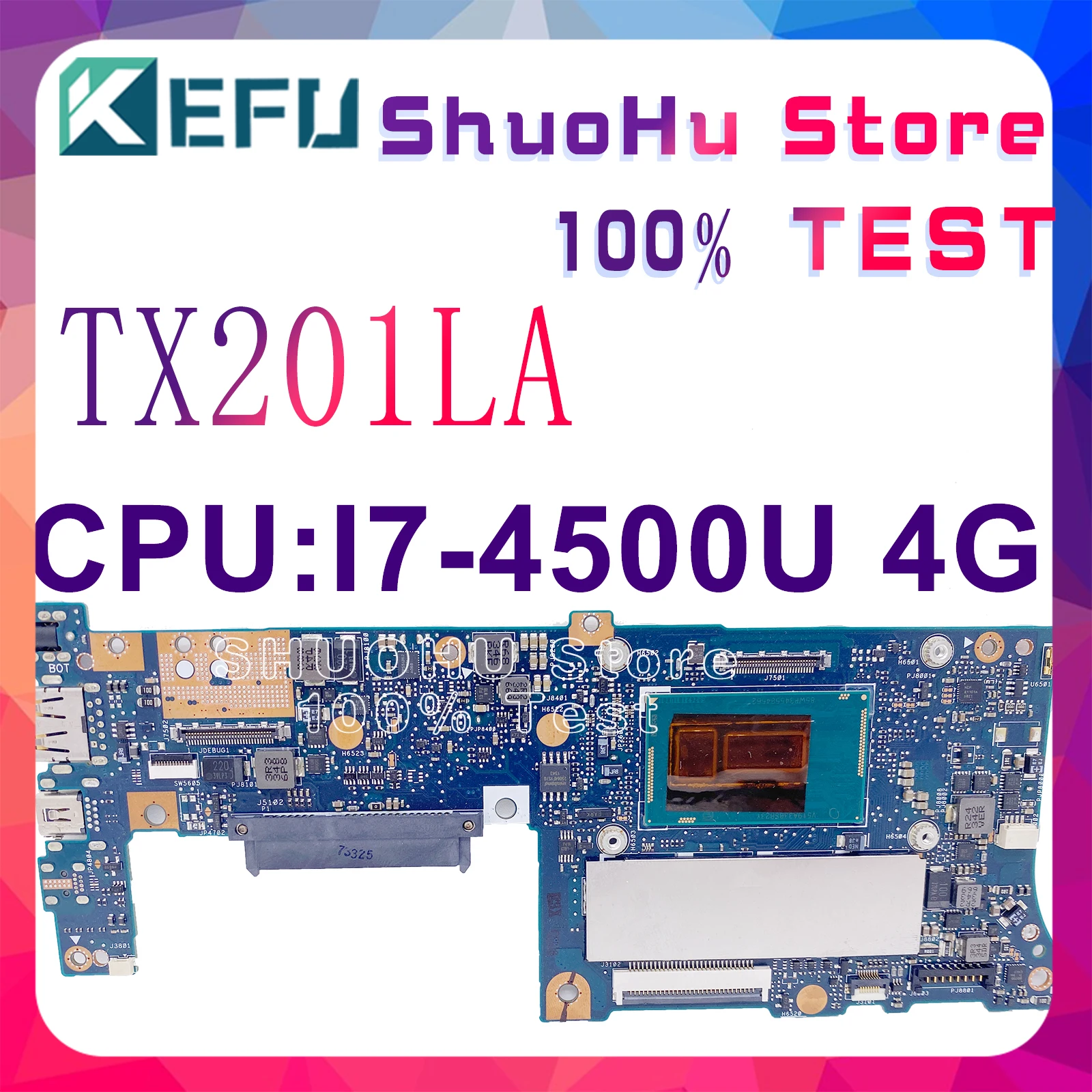 KEFU For ASUS TransFormer Book Trio TX201LA TX201L TX201 I7 Memory 4G