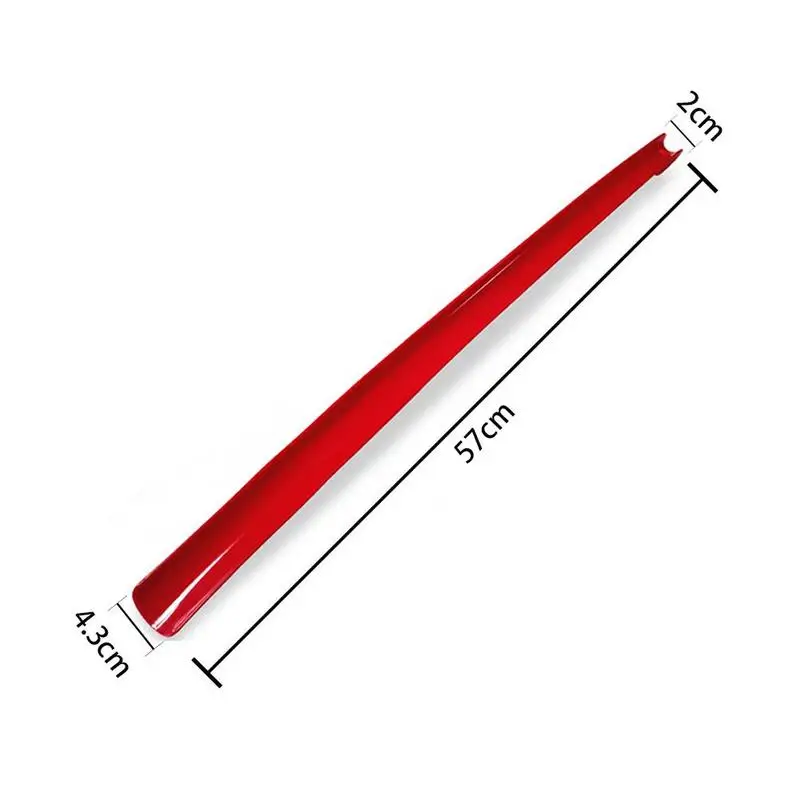 1 шт., рожок для обуви, прочный, с длинной ручкой, рожок для обуви, 5 цветов, легкий рожок для обуви, многофункциональная пластиковая ложка для обуви