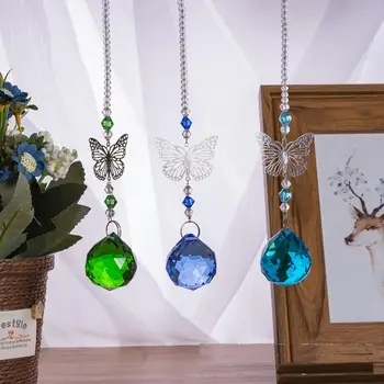 

Butterfly Lighting Ball Pendant DIY Jewelry Accessories Bead Curtain Wedding Pendant Crystal Pendant