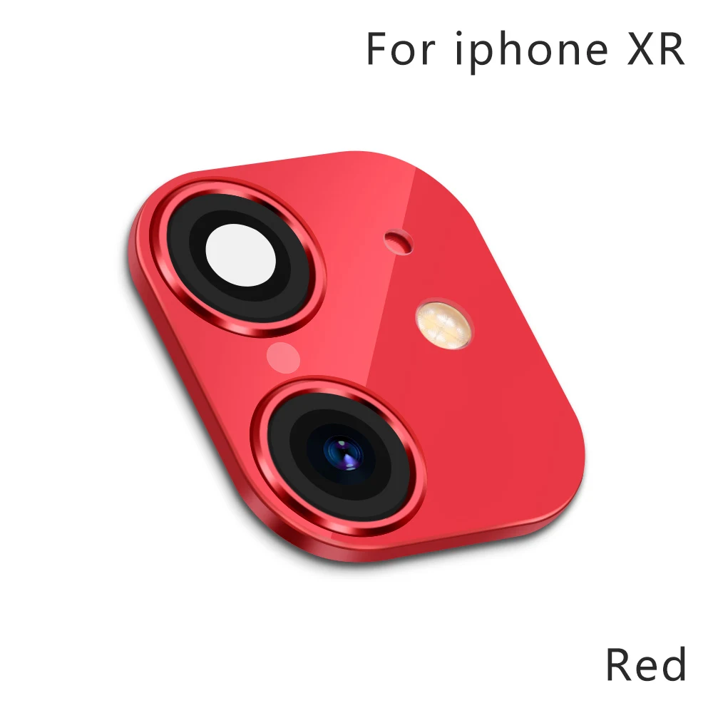 smartphone camera lens For iPhone XR X to iPhone 11 Pro Max Luxury Fake Camera Lens Sticker Seconds Change Cover Case Phone Upgrade Support Flash mobile micro lens Lenses