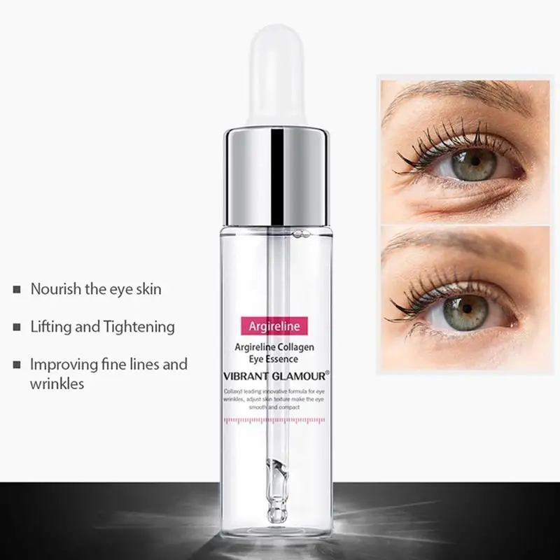 

Six Peptide Argireline Collagen Eye Serum Anti-wrinkle Remover Dark Circles Eye Essence Against Puffiness Bags Eye Care Serum